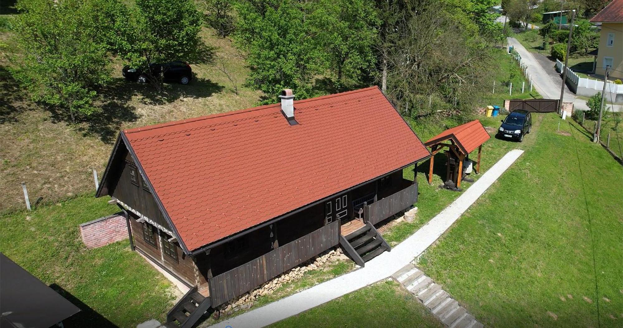 Tradicionalna Zagorska Drvena Kuca Stara Murva Tuheljske Toplice Luaran gambar